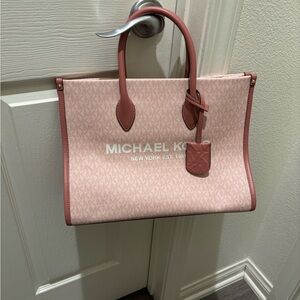 Michael Kors Pink Mirella Tote - MD